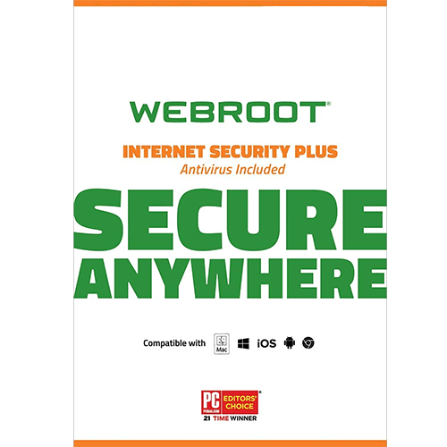 Webroot SecureAnywhere Internet Security Complete 5 Devices 1 Y
